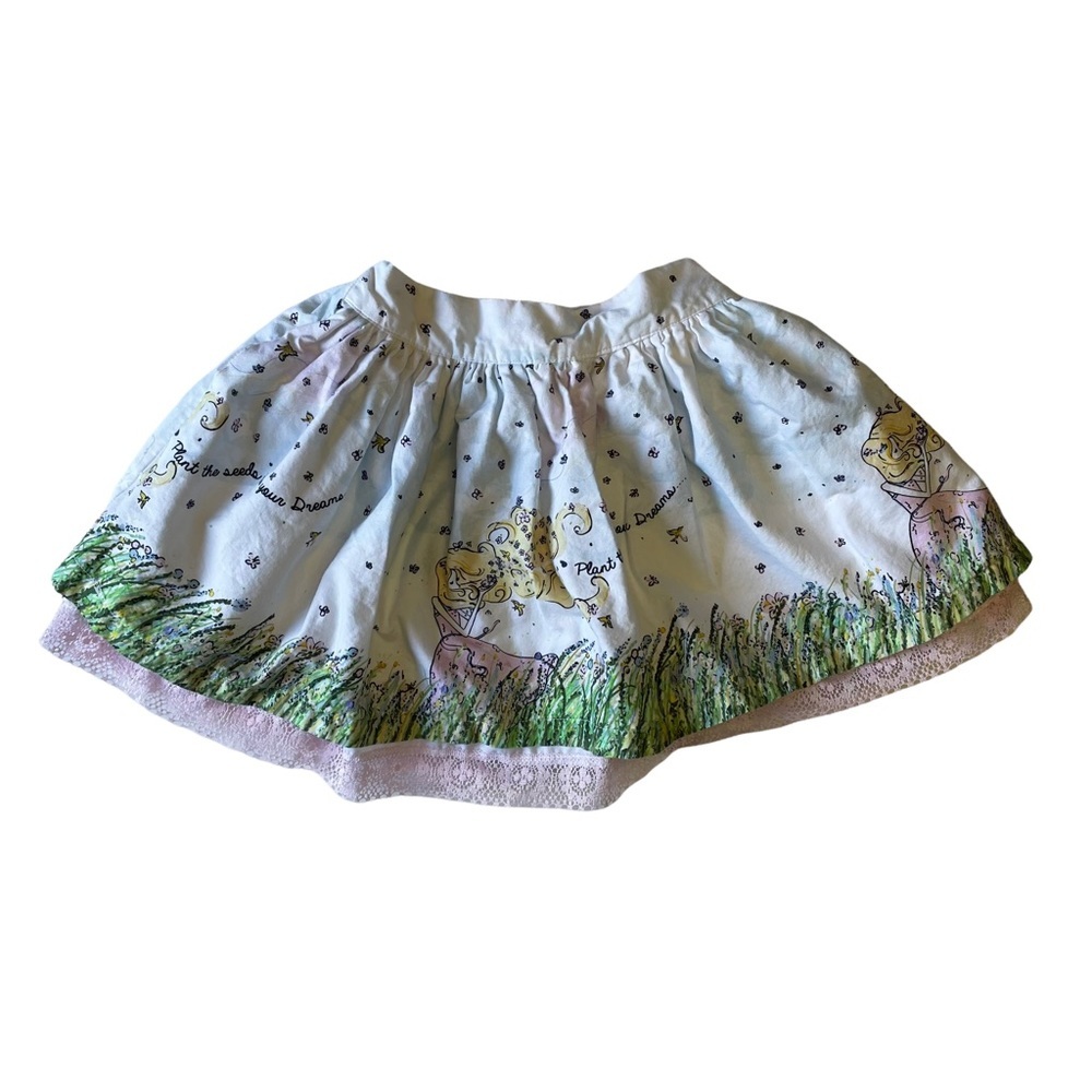 Five Loaves Two Fish Watercolor Seeds Princess Skirt